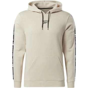 Reebok Tape Hoodie Mens - Beige