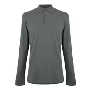 Boss Pado 30 Long Sleeve Polo Shirt - Green