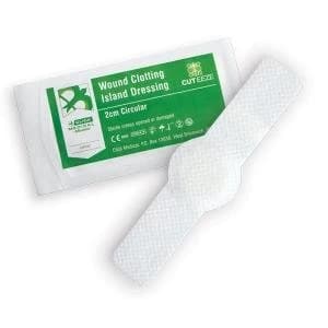 Cut Eeze Haemostatic Wound Clotting Island Dressing 10x1.8cm Ref