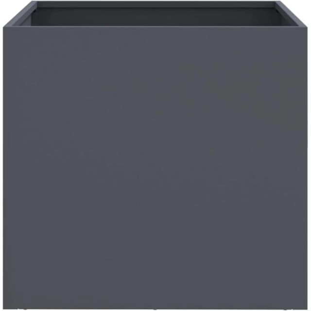 VIDAXL Planters 2 pcs Anthracite 49x47x46cm Steel Vidaxl 8721012364226