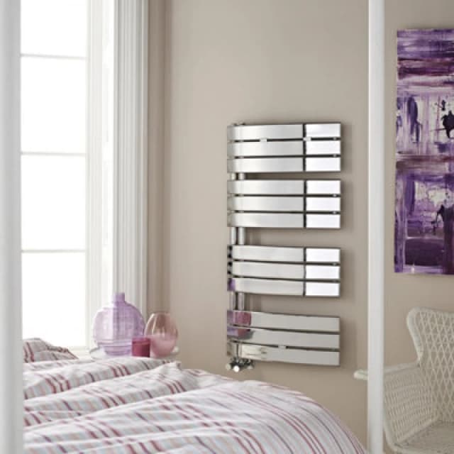 Nuie Elgin Radiator 1080 X 550Mm Chrome, Silver HL336