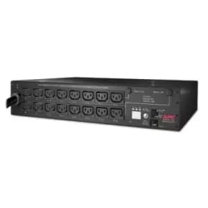 APC AP7911B power distribution unit (PDU) 2U Black 16 AC outlet(s)