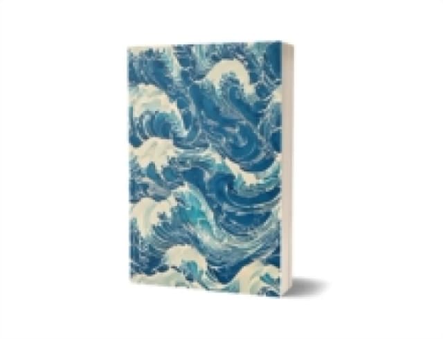Japanese Waves Notebook Notebook / blank book