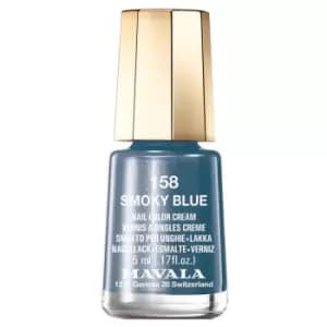 Mavala Nail Polish 158 Smoky Blue 5ml