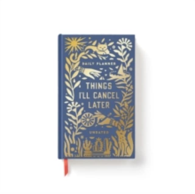 Things I'll Cancel Later Undated Mini Planner. Diary or journal. By Brass Monkey, Galison Books