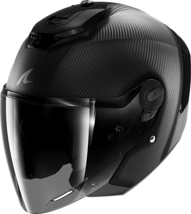 Shark RS Jet Full Carbon, open face helmet , color: Matt Black/Dark Grey , size: XL