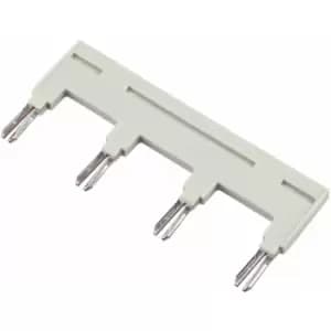 Wago - 788-115 Insulated 4-Way 18A Light Grey Jumper