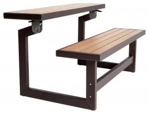Lifetime Plastic 2 Seater Convertible Bench