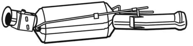 VEGAZ MK-356 Particulate Filter Soot-/ Particle Filter,exhaust system (1256)