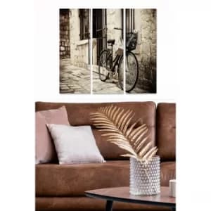 MDF8563080 Multicolor Decorative MDF Painting (3 Pieces)