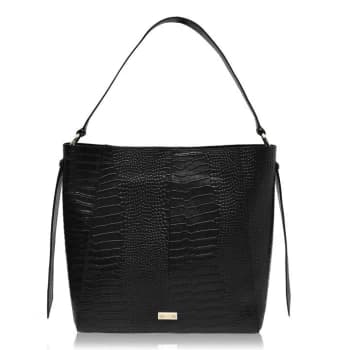 Biba Biba Unlined Tote Bag - Black Croc