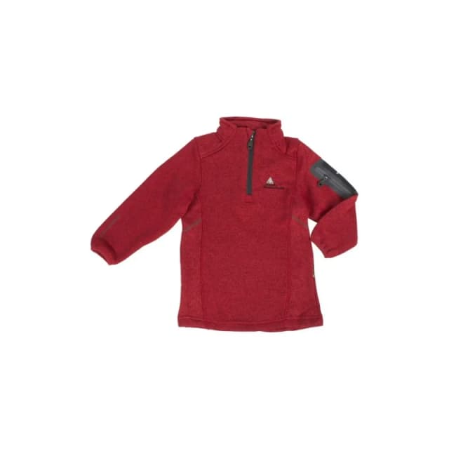 Children's fleece jacket Peak Mountain Ecypa Rouge Male 3 ans