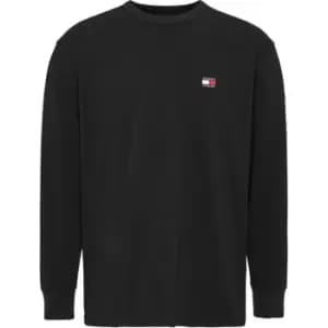 Tommy Jeans Tjm Clsc XS Badge L/S Tee - Black