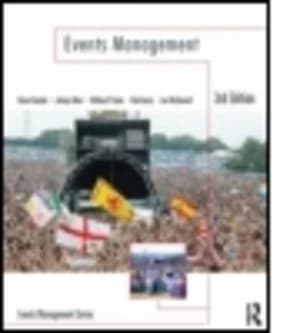 Events Management by Glenn A.J. Bowdin Paperback