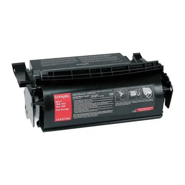 Lexmark 12A5740 Original Black Standard Capacity Toner Cartridge