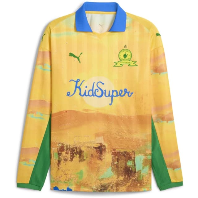 Puma MSFC LS Rtr Tee Pele Yellow male S