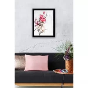 SC0280 Multicolor Decorative Framed MDF Painting