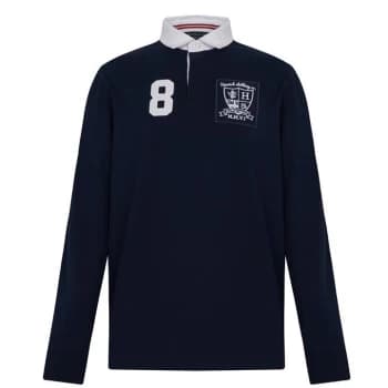 Howick Heritage Rugby Shirt - Navy