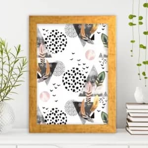 AC649450471 Multicolor Decorative Framed MDF Painting
