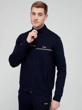 BOSS Skaz 1 Tracksuit Jacket - Dark Blue , Dark Blue Size M Men