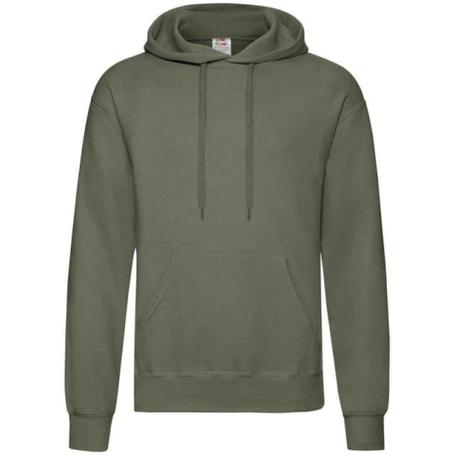 Fruit Of The Loom Classic womens Hoodies in Green
