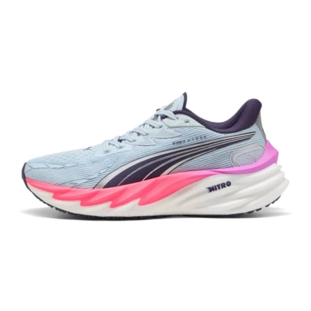 Puma Velocity NITRO 4 Hyrox Gray Pink SS26 Womens Shoes, Size 40 - EUR