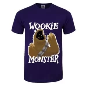 Grindstore Mens Wookie Monster T-Shirt (M) (Purple)