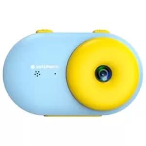 AgfaPhoto Realikids Waterproof Digital Camera for Kids - Blue