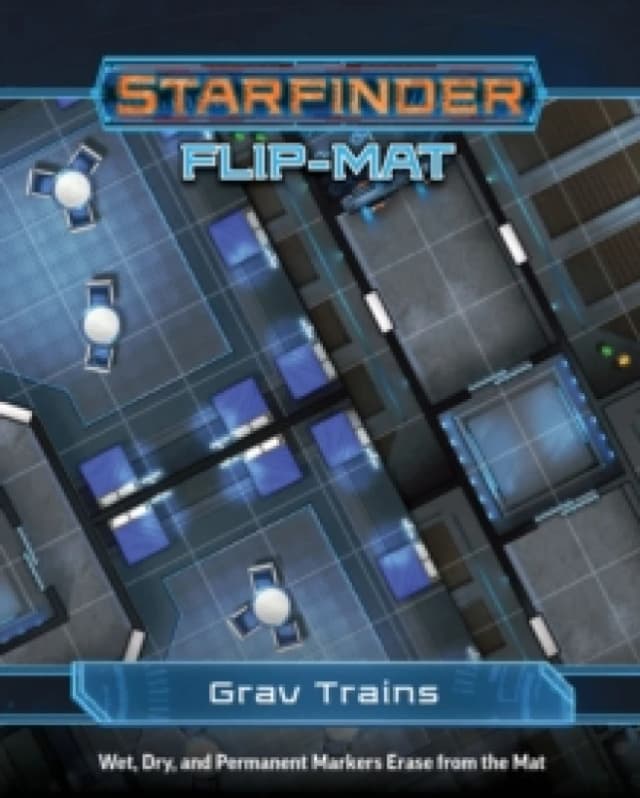 Starfinder Flip-Mat: Grav Trains Paperback / softback