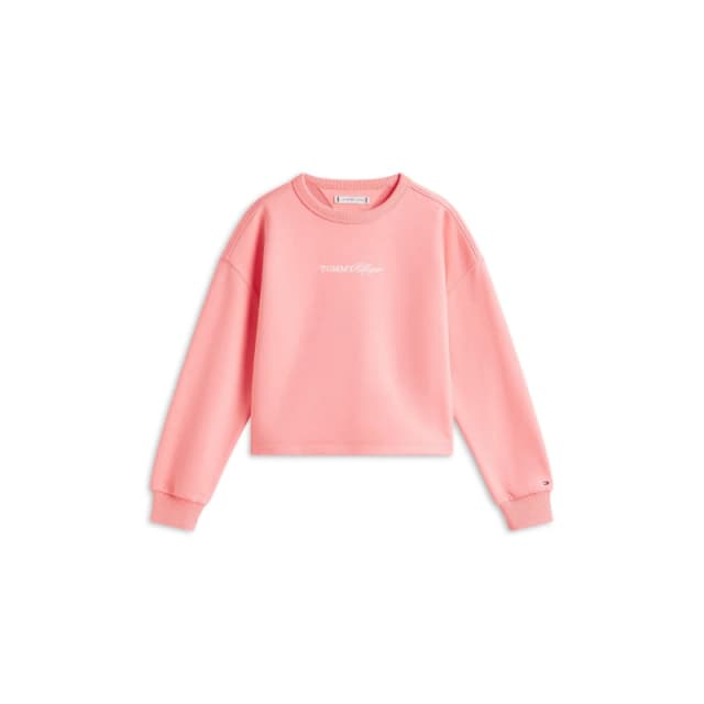 Tommy Hilfiger Kids Crew Sweatshirt Tropical Blush female 8Y