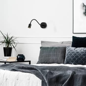 Reading - 3241 Black Wall Lamp