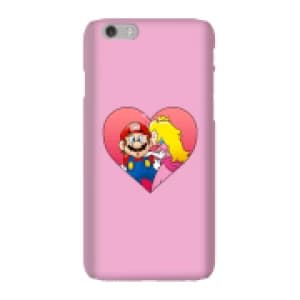 Nintendo Super Mario Peach Kiss Phone Case - iPhone 6 - Snap Case - Gloss