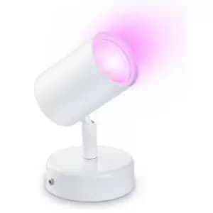 WiZ IMAGEO WiZ Spots 1x5W W 22-65K RGB 871951455187900 LED ceiling light LED (monochrome) 5 W White
