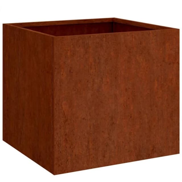 VIDAXL Planter 49x47x46cm Corten Steel Vidaxl 8720287145523