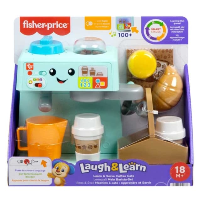 Fisher-Price Fisher-Price Laugh & Learn Learn & Serve Coffee Cafe