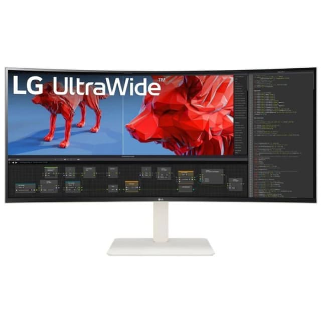LG LCD 38BR85QC-W.AEU 38" white UltraWide IPS Business Monitor