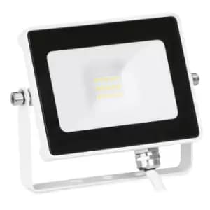 Enlite Enlite Quazar10W Adjustable IP65 Driverless LED Floodlight 4000K Black - EN-FLH10BLK/40