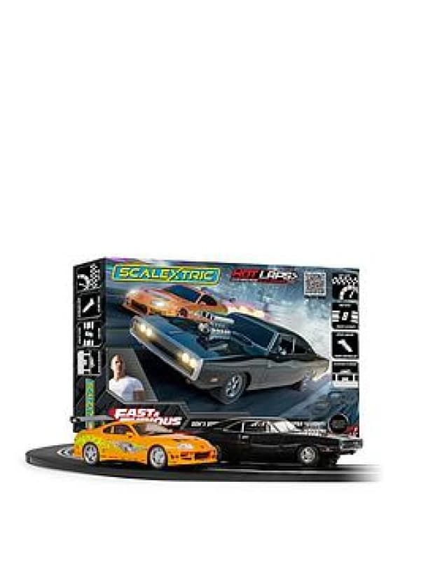 Scalextric Fast And Furious Hot Laps Race Set, Black C1458M