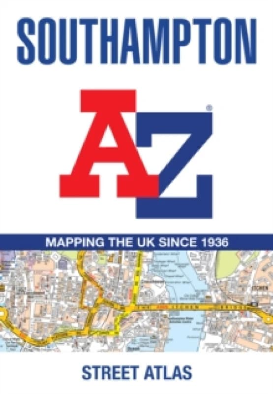 Southampton A-Z Street Atlas. Paperback. By AZ Maps Books
