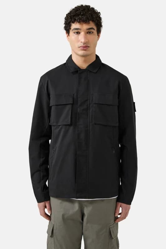 Patrick Mens Finn Full Zip Jacket in Black Size: Small Black Male S