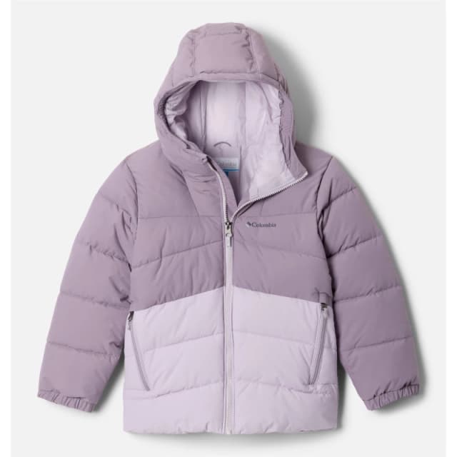 Columbia Kids Arctic Blast Waterproof Insulated Hooded Ski Jacket Purple male 7-8 (S)