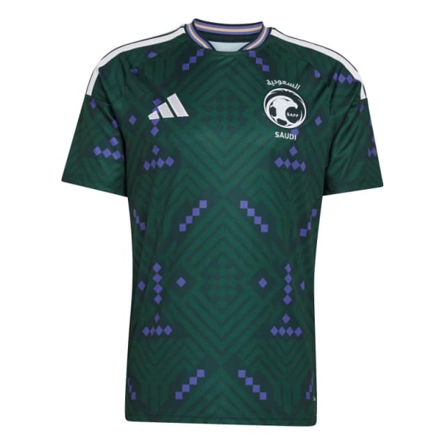 adidas Saudi Arabia Home Shirt World Cup 2026 Mens Green/White male M