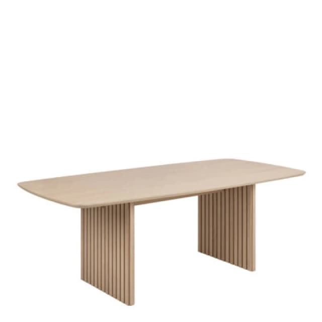 Furniture To Go Christo Dining Table In White Pigmented Oak 220X75Cm