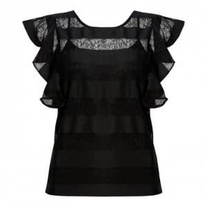 Guess Guess Short Sleeves Zoye Top - JBLK