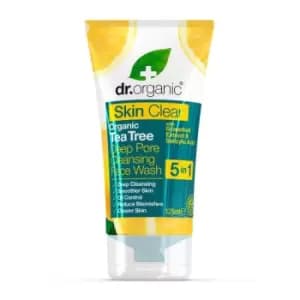 Dr Organic Skin Clear Deep Pore Face Wash 125ml