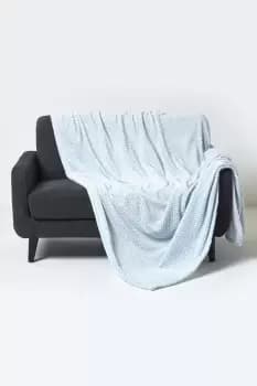 Mora Faux Fur Velvet Throw