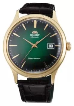 Orient FAC08002F0 Bambino Mechanical (42mm) Green FumA Dial Watch