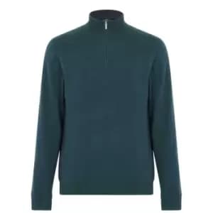 Callaway Tour Authentic Cashmere Quarter Zip Jumper Mens - Green