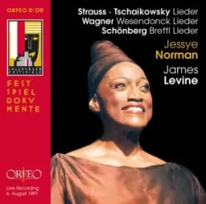Strauss/Tschaikowsky Lieder/Wagner Wesendonck Lieder/ by Jessye Norman CD Album