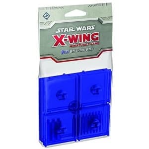 Star Wars X wing Bases and Pegs Accessory Pack Blue